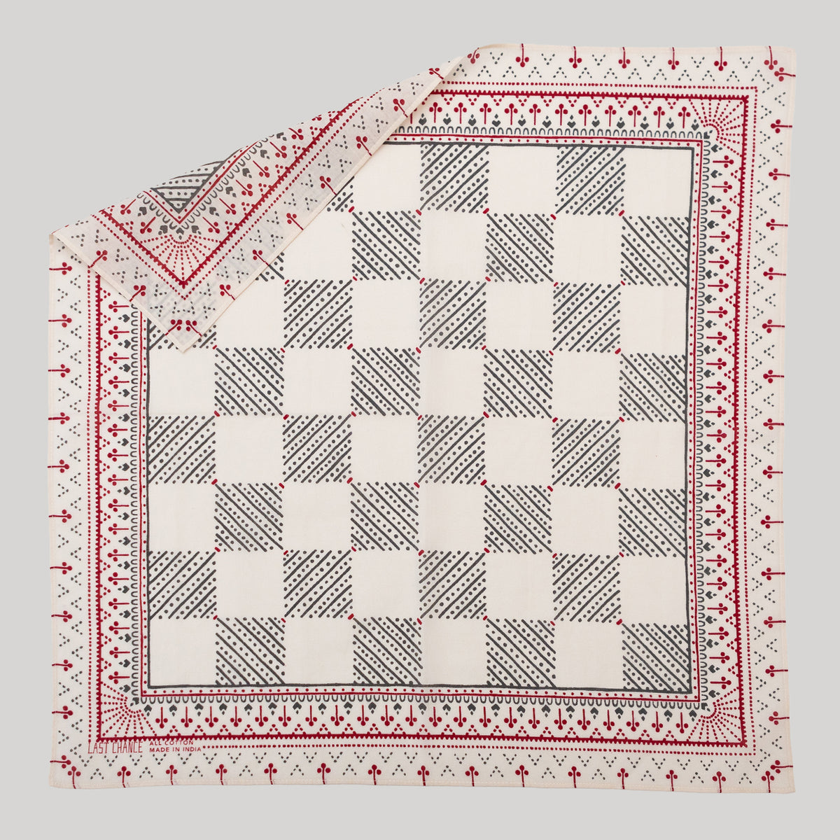 n*a様 Liilu Bandana Tattersall Check one n*a様 Liilu Bandana Tattersall Check one - メルカリ