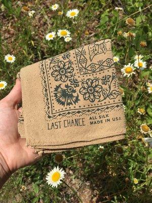 WILDCRAFTED SILK BANDANAS; FORAGING FOR NATURAL DYES IN WEST VIRGINIA