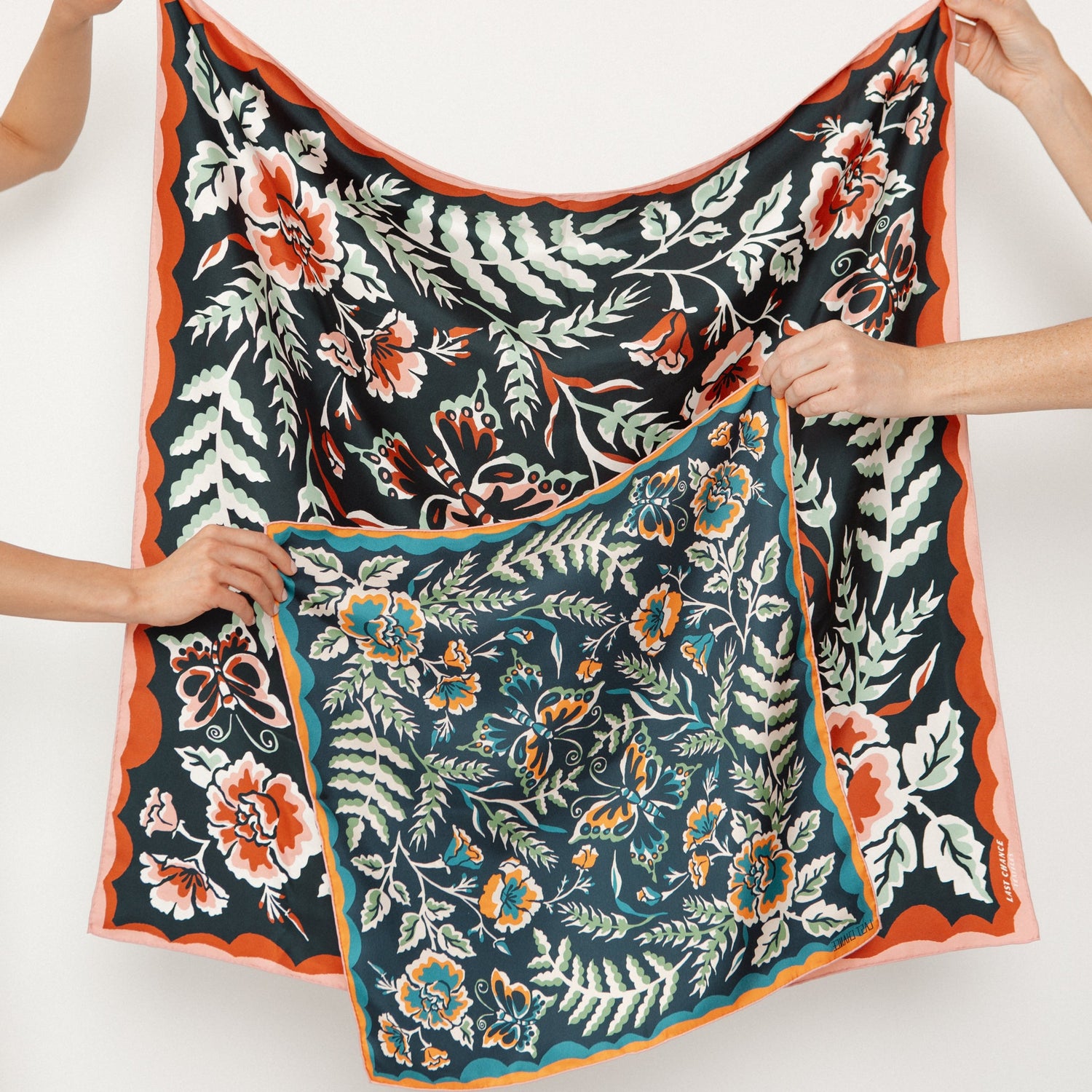 Twofer Silk Scarves