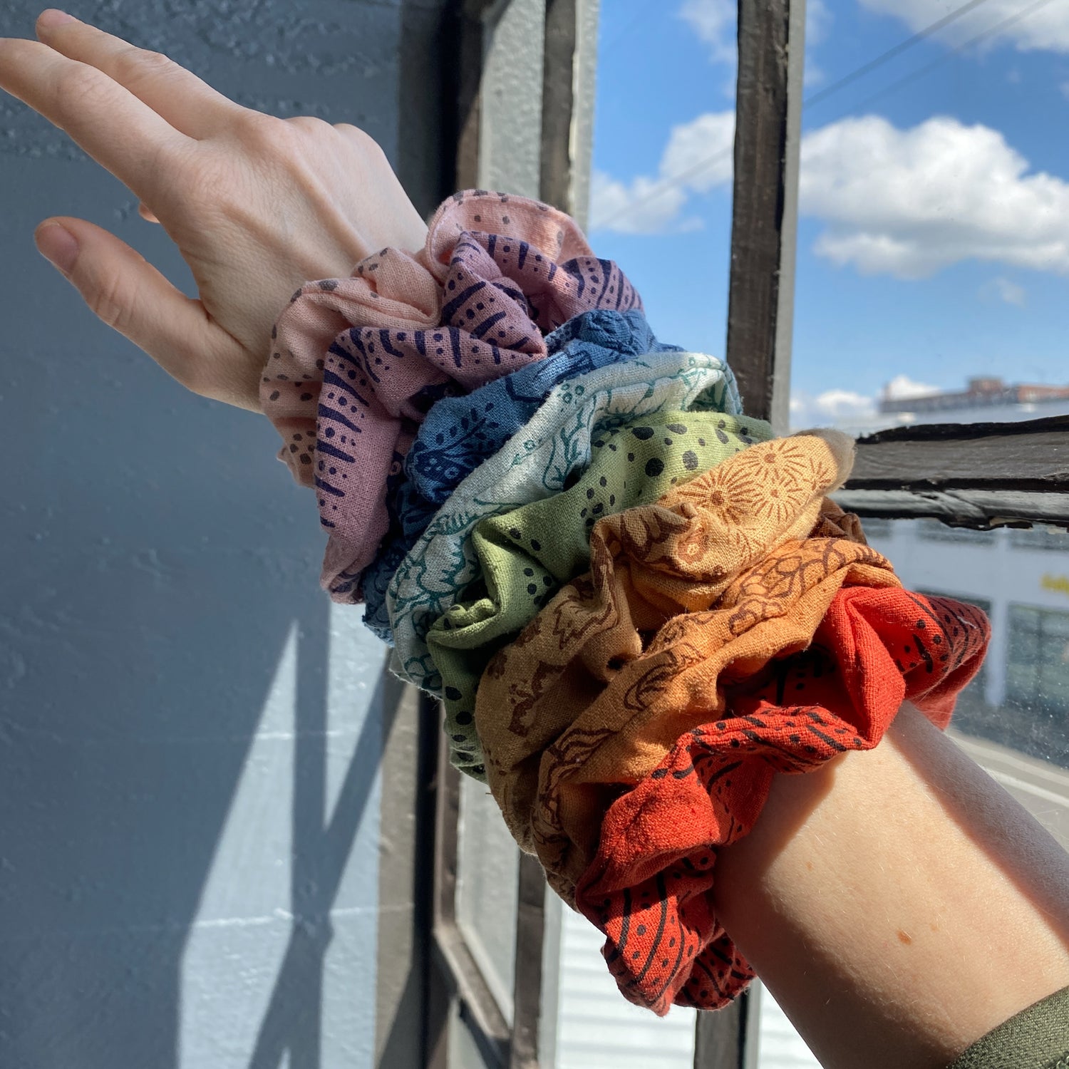 Bandana Scrunchies