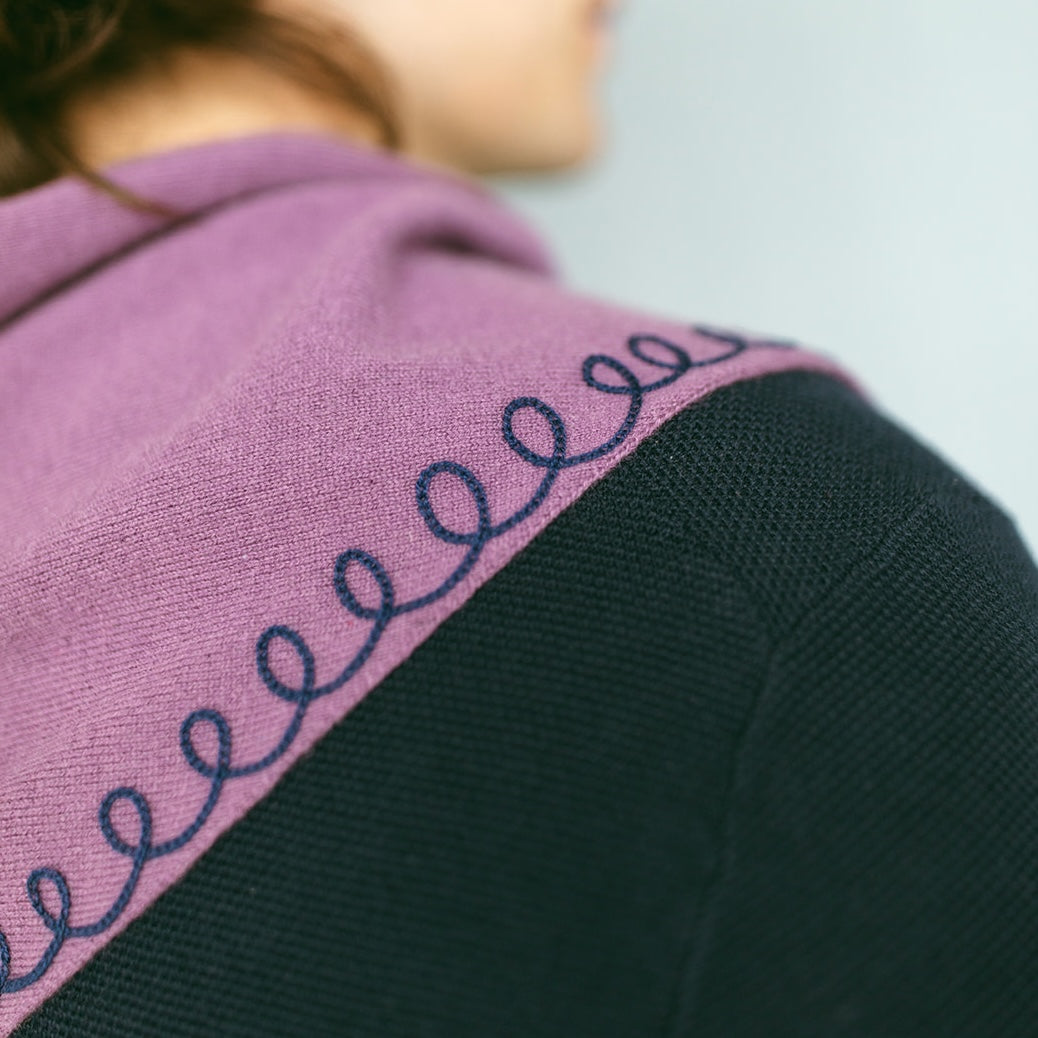 Stitched Cashmere | Amethyst