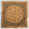 Natural Dye Silk Bandana | Ochre (PRE-ORDER FEBRUARY DELIVERY)