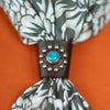 Studded Bandana Slide | Turquoise