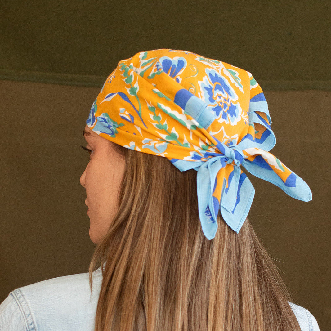 Cotton Wildwood Bandana | Marigold