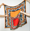 Twofer Silk Scarf - Embrace