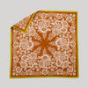 Silk Twill Scarf - Blossom in Tobacco