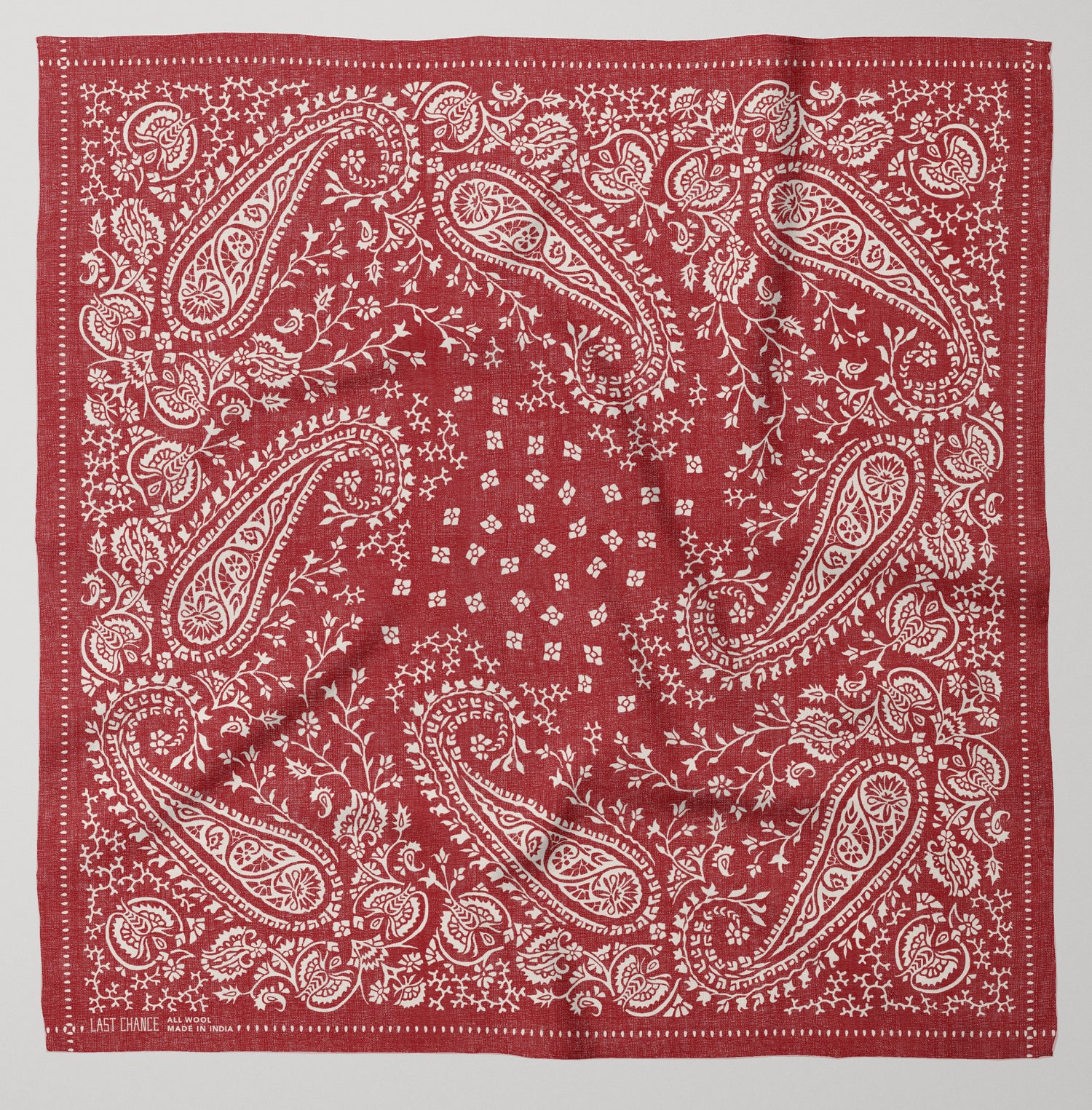 Cloud Wool Bandana | Cherry (PRE-ORDER AUGUST DELIVERY)