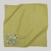 Chainstitch Silk Noil Bandana | Loose Leaf (PRE-ORDER FEBRUARY DELIVERY)