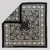 Cotton Rosey Bandana | Black
