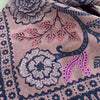 Embroidered Silk Bandana | Ramble - Viola