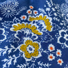 Embroidered Cotton Bandana | Field - Azure Blue