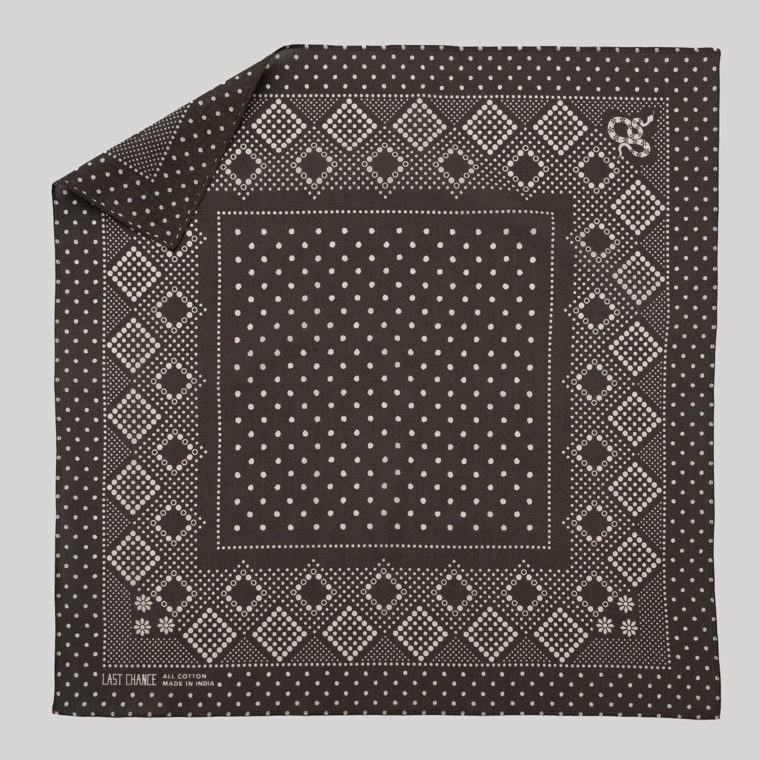 Cotton Daisy Bandana | Iron