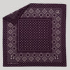 Cotton Daisy Bandana | Plum