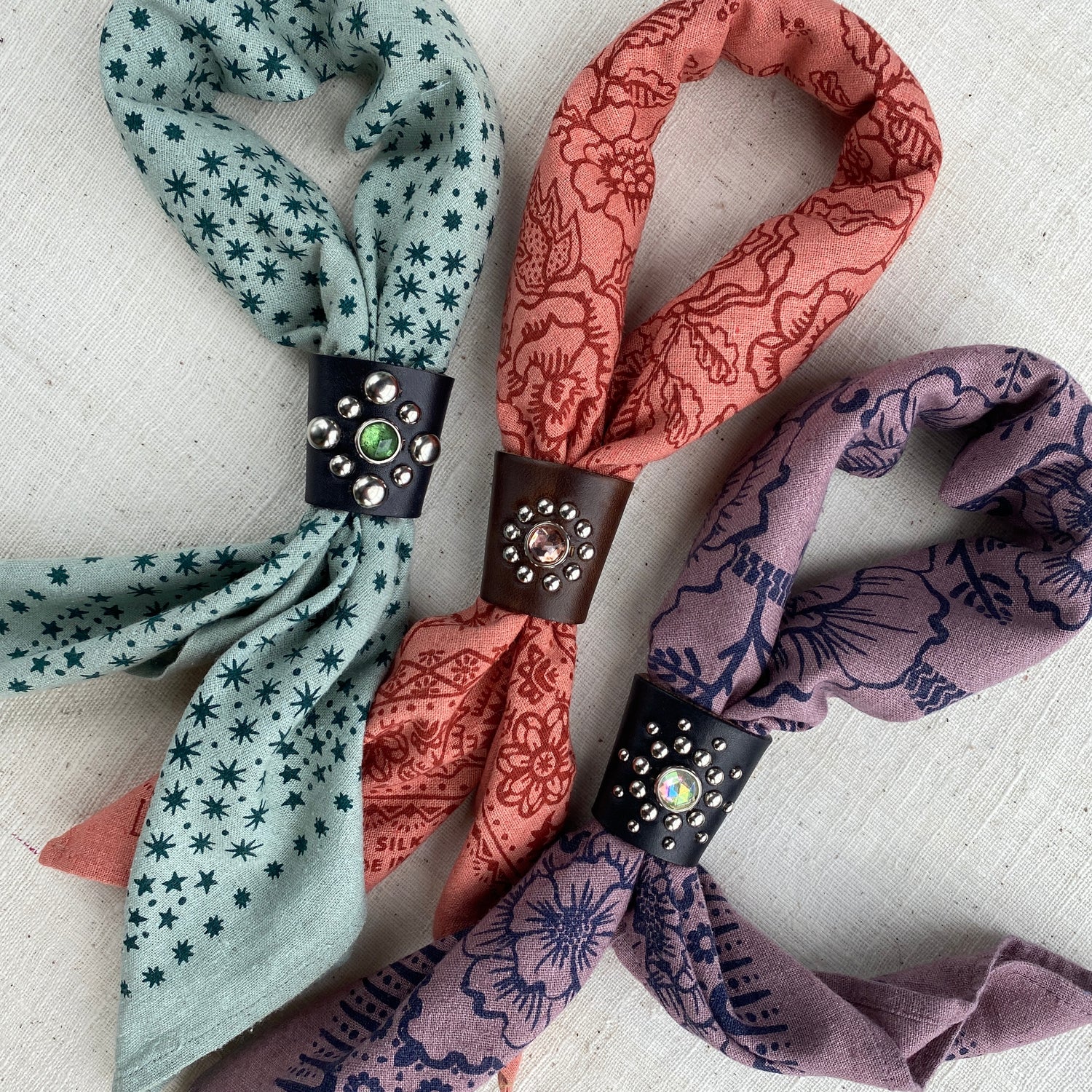 Studded Bandana Slide | Jeweled