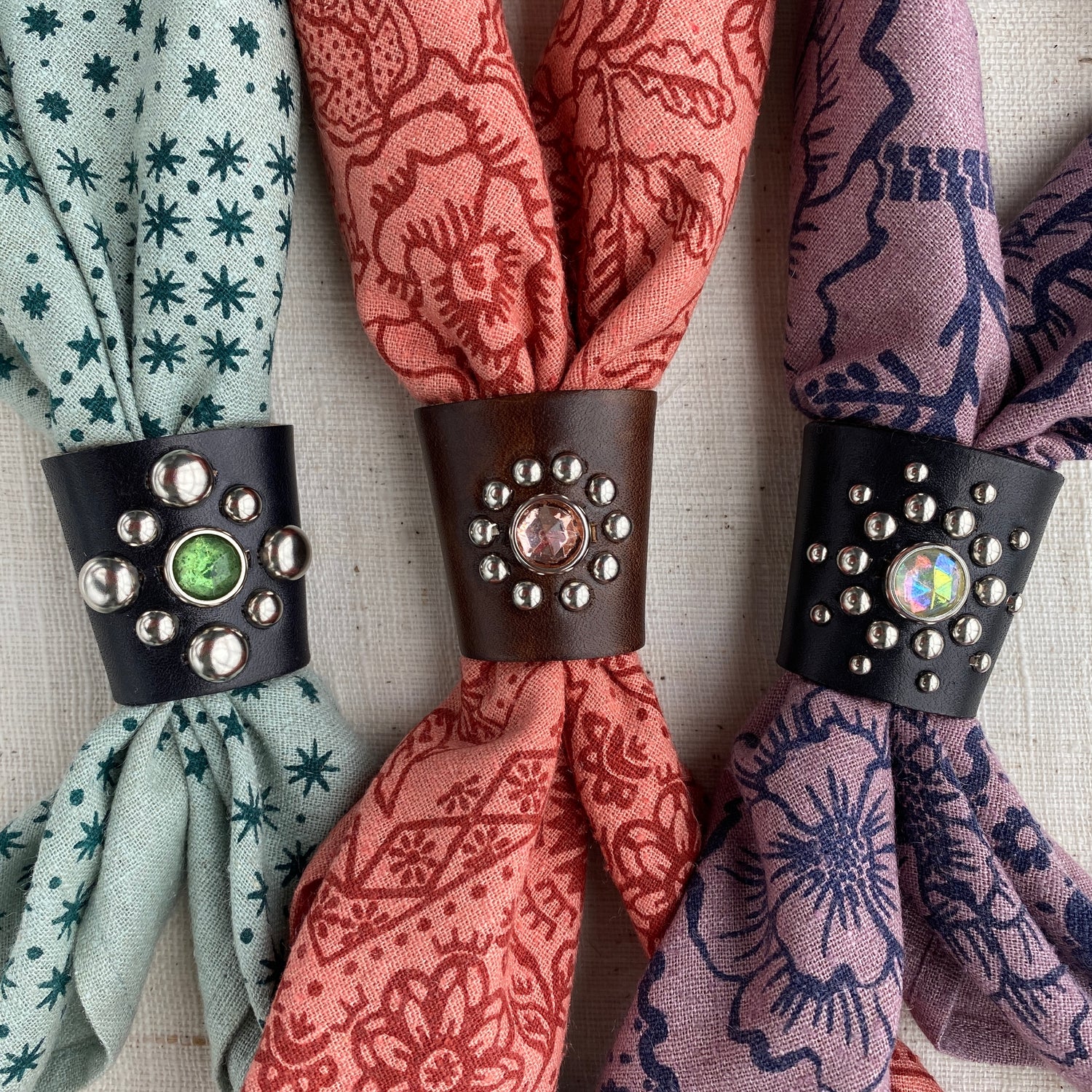 Studded Bandana Slide | Jeweled
