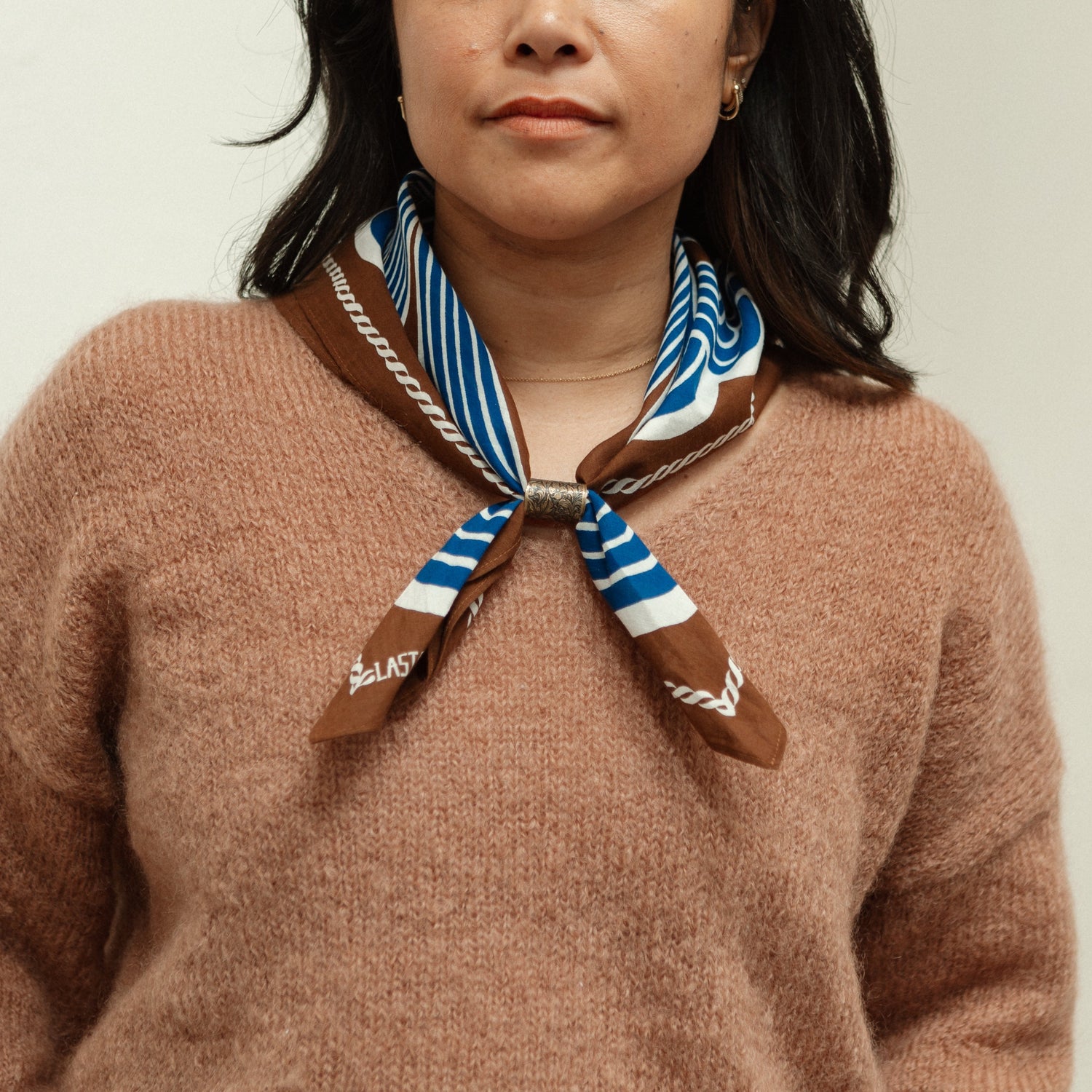 Cotton Spiral Bandana | Chesnut (PRE-ORDER AUGUST DELIVERY)