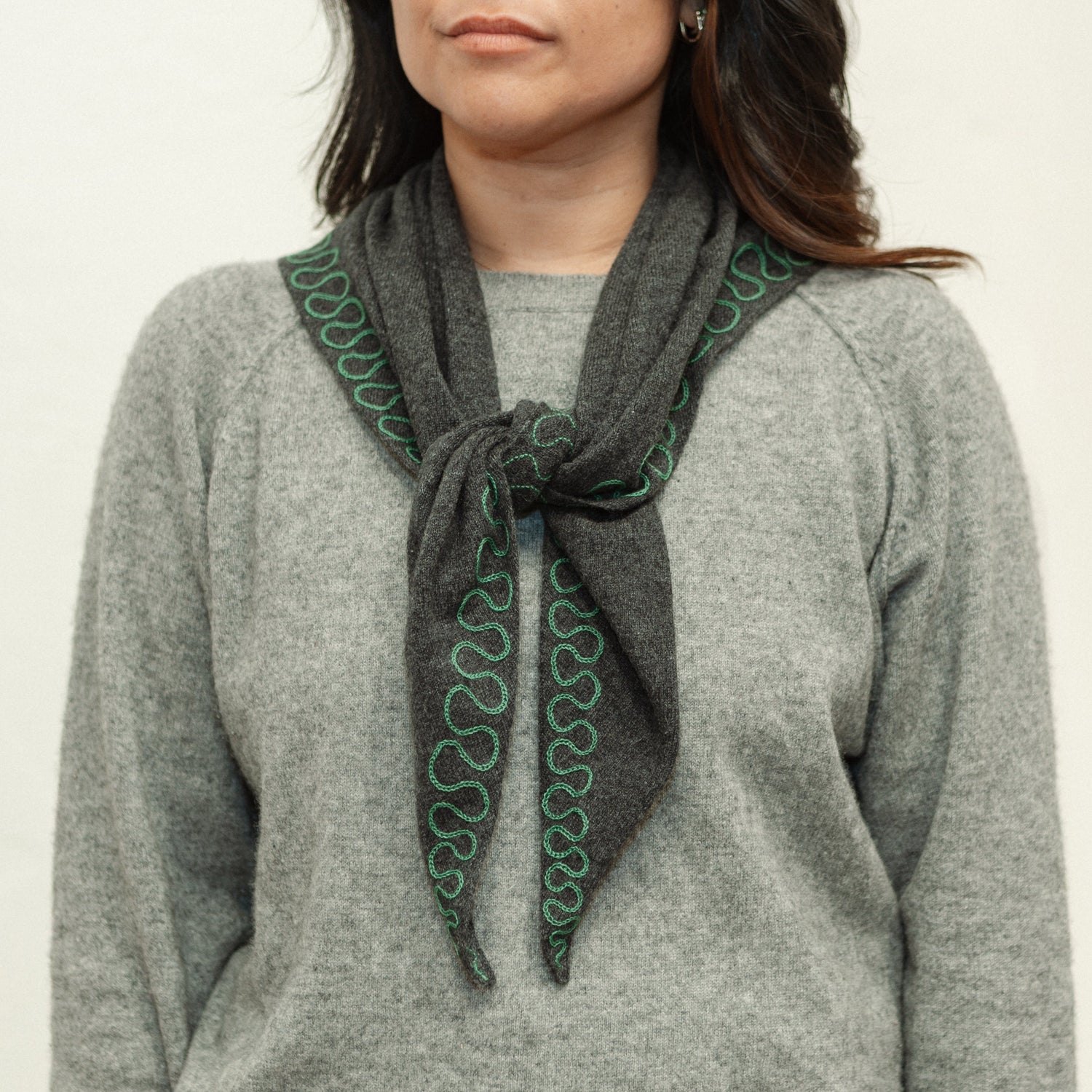 Stitched Cashmere | Iron (PRE-ORDER AUGUST DELIVERY)