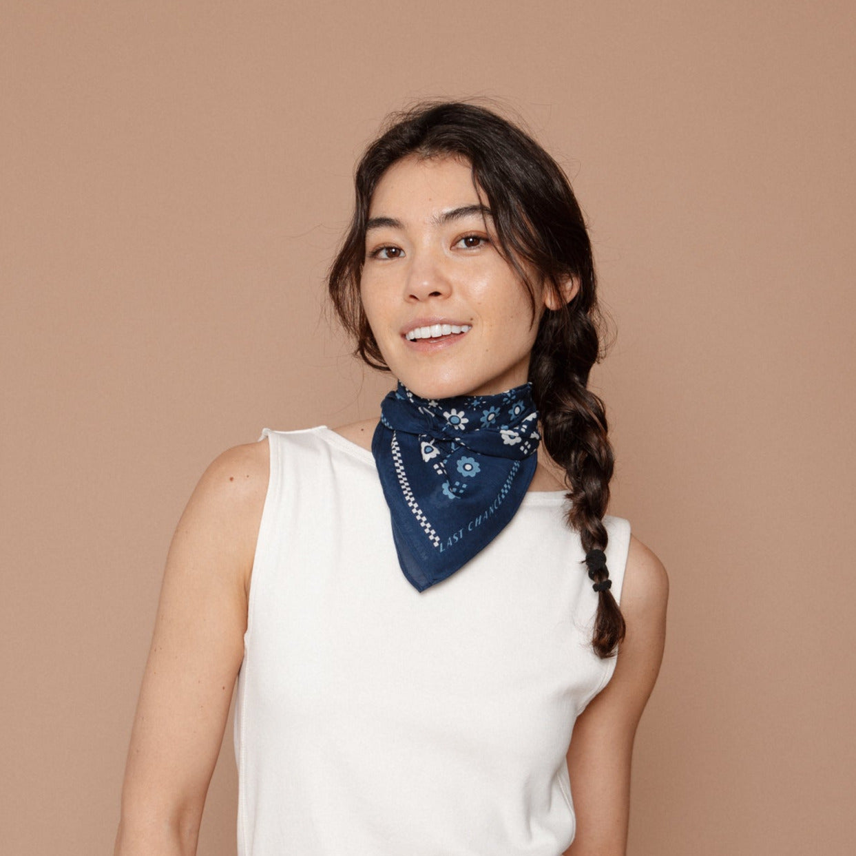 Cotton Switcheroo Bandana | Navy