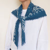 Big Silk Noil Bandana | Indigo (PRE-ORDER AUGUST DELIVERY)