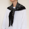 Big Silk Noil Bandana | Black (PRE-ORDER AUGUST DELIVERY)