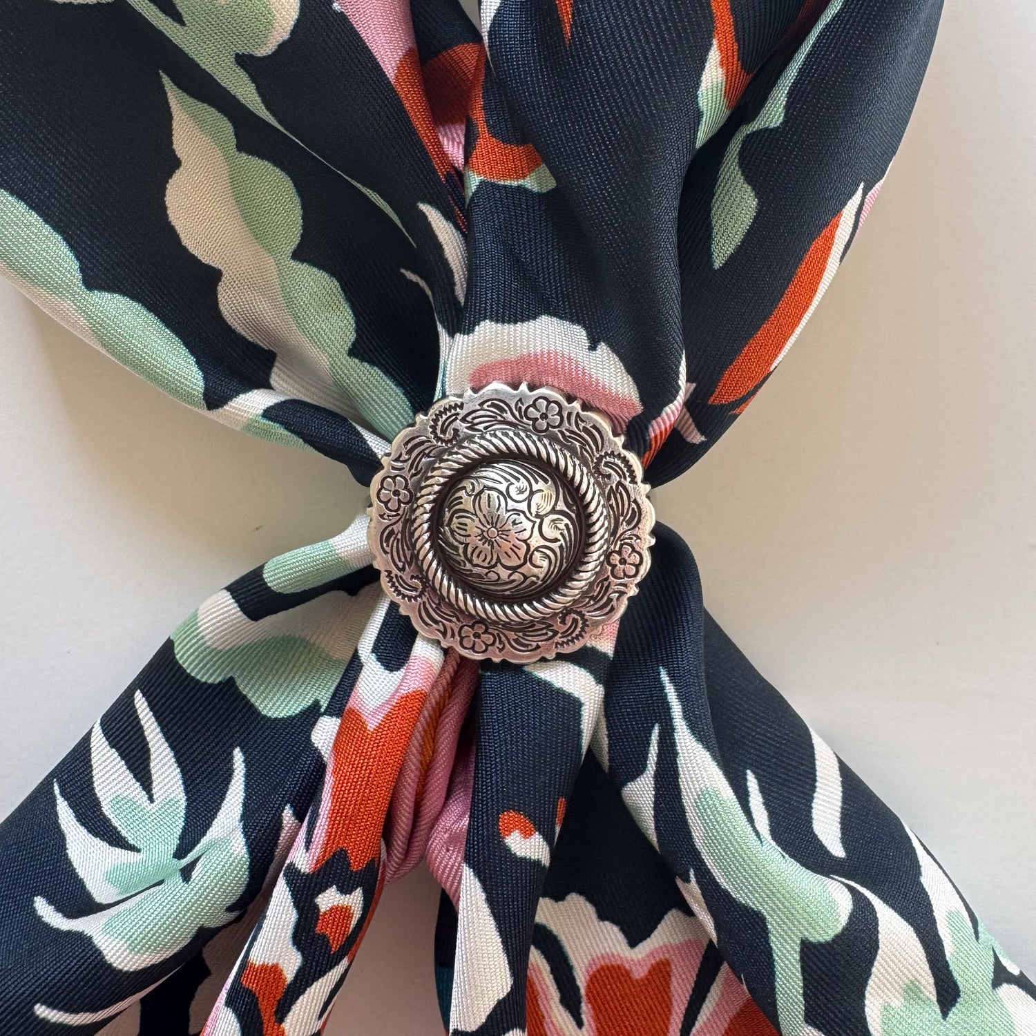 Concho Scarf Slide | Dainty Rose