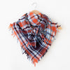 Khadi Cowboy Scarf - Ansell in Ruby