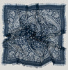Big Honcho Bandana - Paisley in Navy
