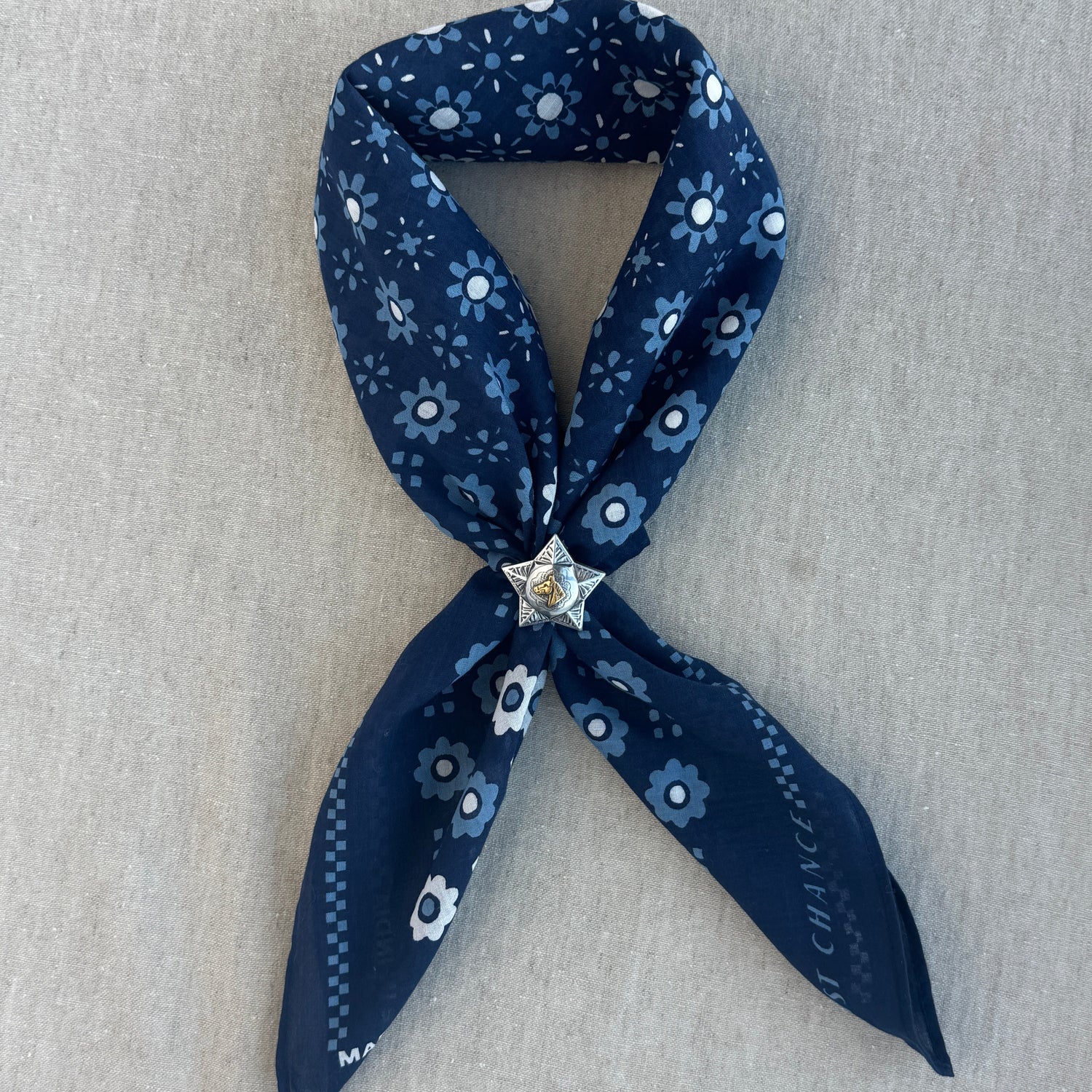 Concho Scarf Slide | Cavalry Star