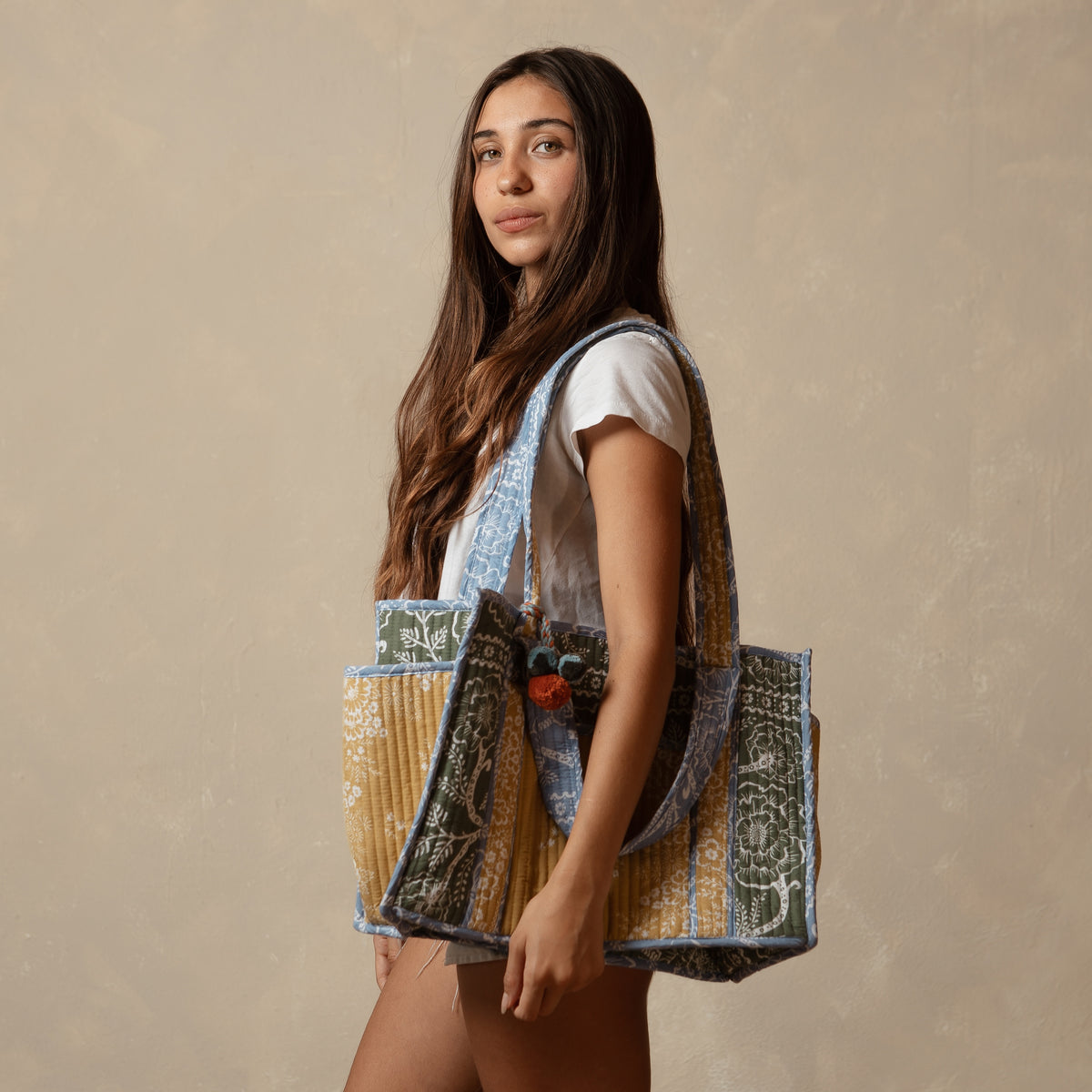 Quilted Bandana Tote (PRE-ORDER FEBRUARY DELIVERY)