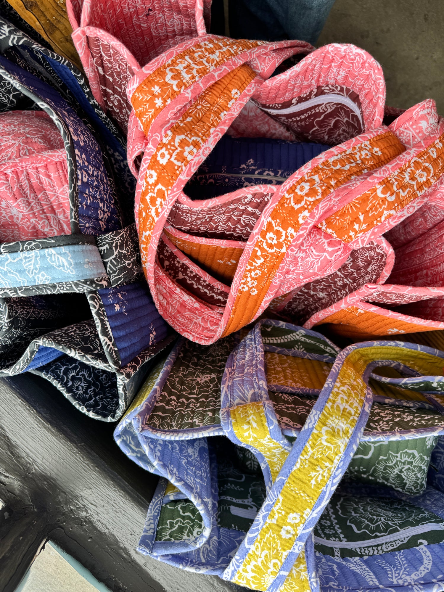 Quilted Bandana Tote (PRE-ORDER FEBRUARY DELIVERY)
