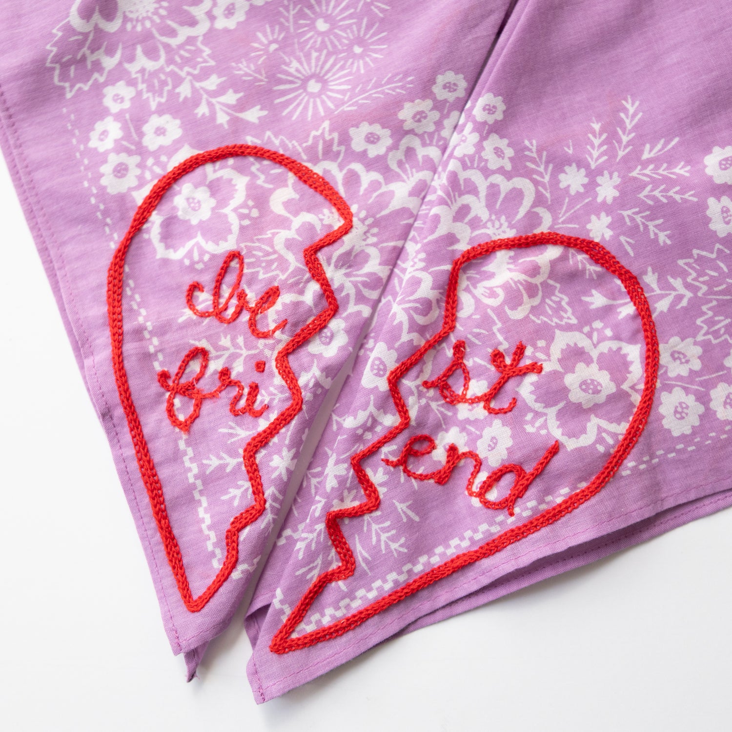 Matching Bestie Bandanas on Cotton Bandanas of Ur Choice
