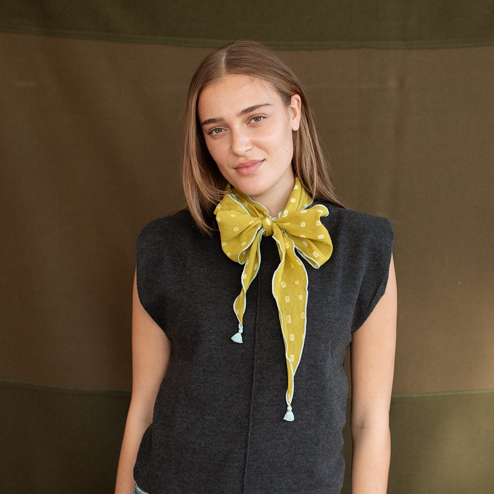 The OG Polka Dot Scarf | Lemon