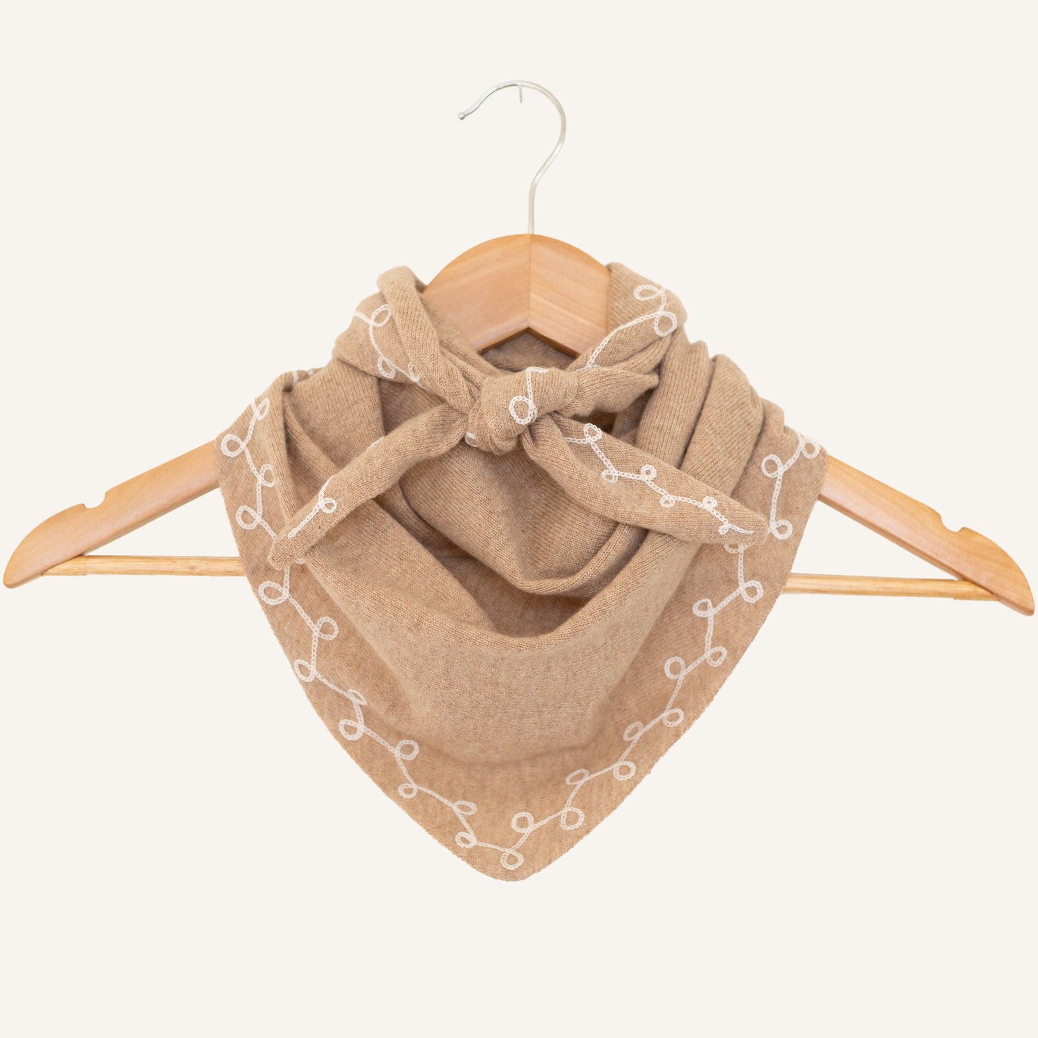 Stitched Cashmere | Oat (PRE-ORDER AUGUST DELIVERY)