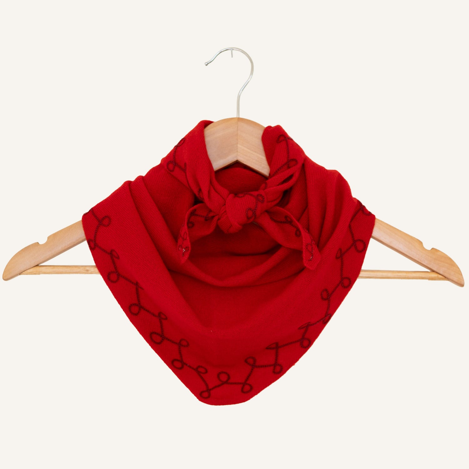 Stitched Cashmere | Red Hot (PRE-ORDER AUGUST DELIVERY)