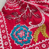 Embroidered Cotton Bandana | Ramble - Red Hot