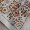 Embroidered Cotton Bandana | Field - Almond