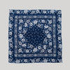 Silk Twill Scarf - Rosey in Navy