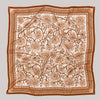 Silk Twill Scarf - Ramble in Sandstone