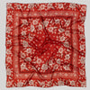 Silk Twill Scarf - Rosey in Red Hot