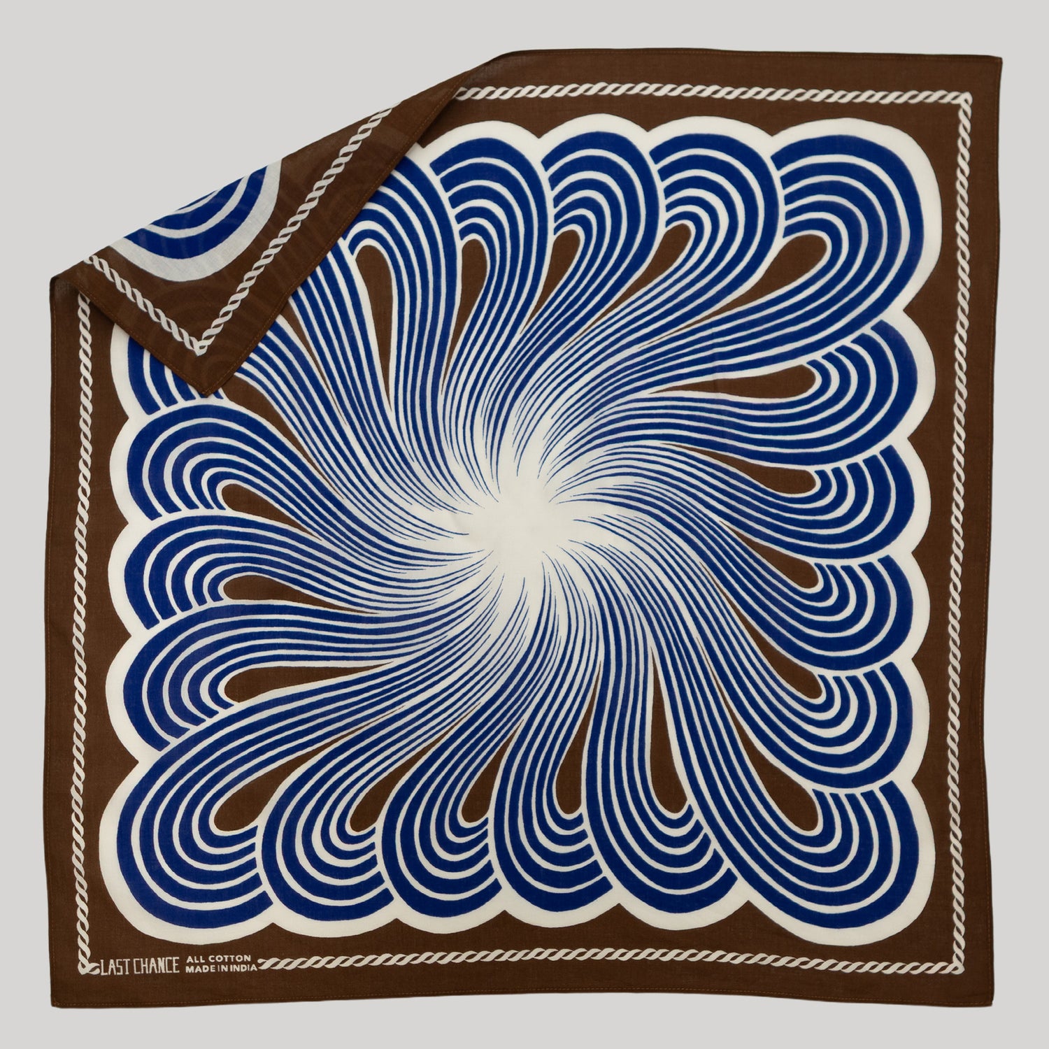 Cotton Spiral Bandana | Chesnut (PRE-ORDER AUGUST DELIVERY)
