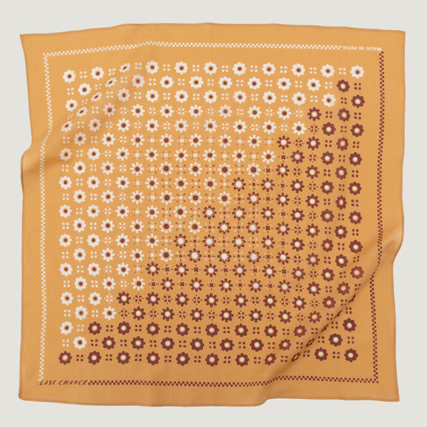 Cotton Switcheroo Bandana | Honey – lastchancetextiles