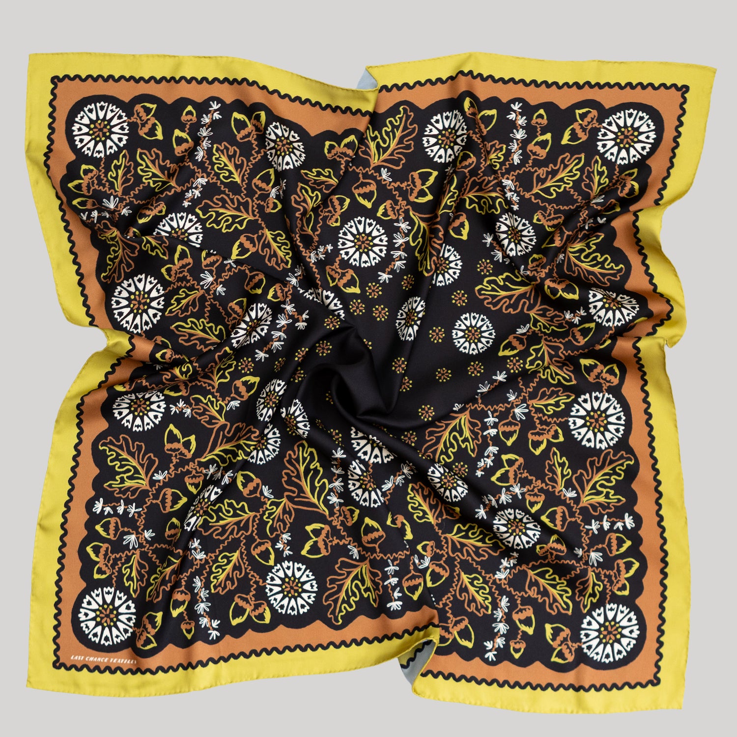 Twofer Silk Scarf - Acorn (PRE-ORDER AUGUST DELIVERY)