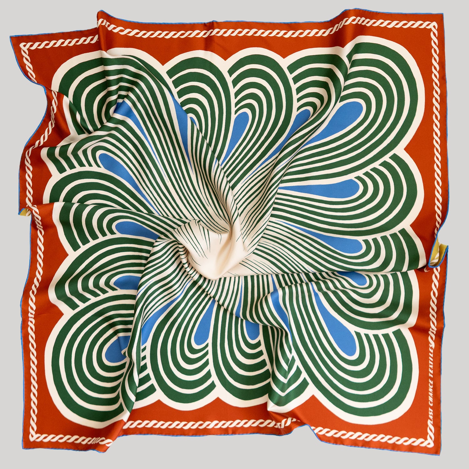 Twofer Silk Scarf - Spiral
