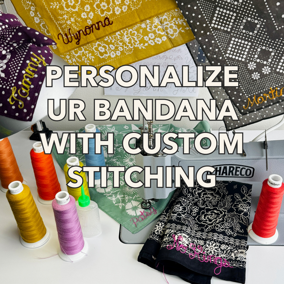 Cotton Ramble Bandana | Cactus – lastchancetextiles