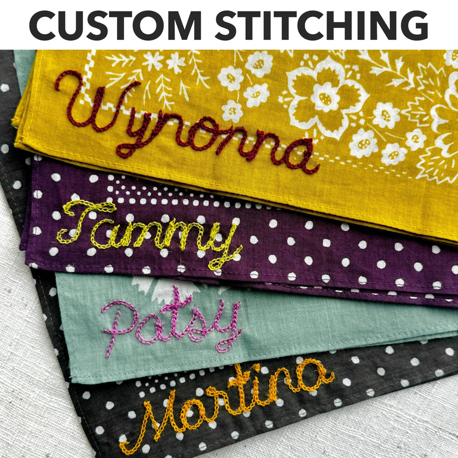 Cotton Field Bandana | Azure Blue – lastchancetextiles