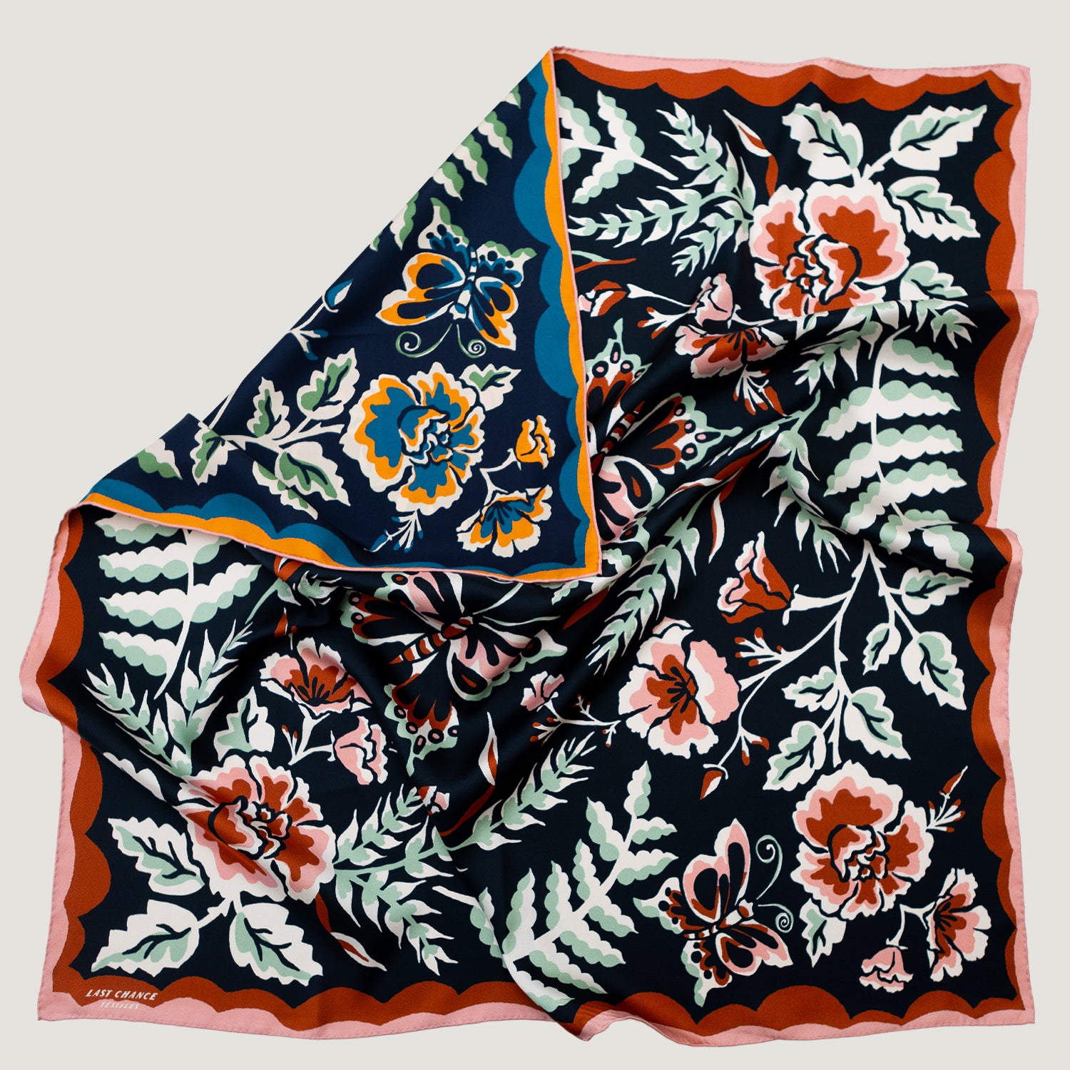 Twofer Silk Scarf - Wildwood