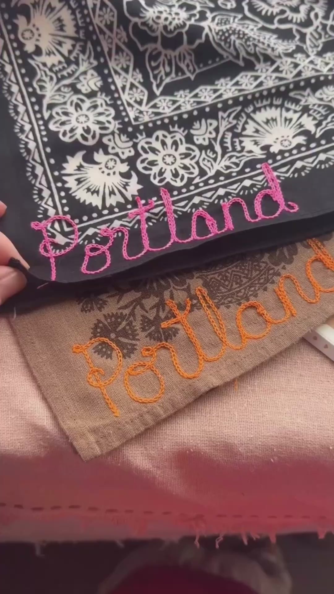 Portland Chainstitch Bandanas