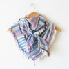 Khadi Cowboy Scarf - Olema in Beach Stripe