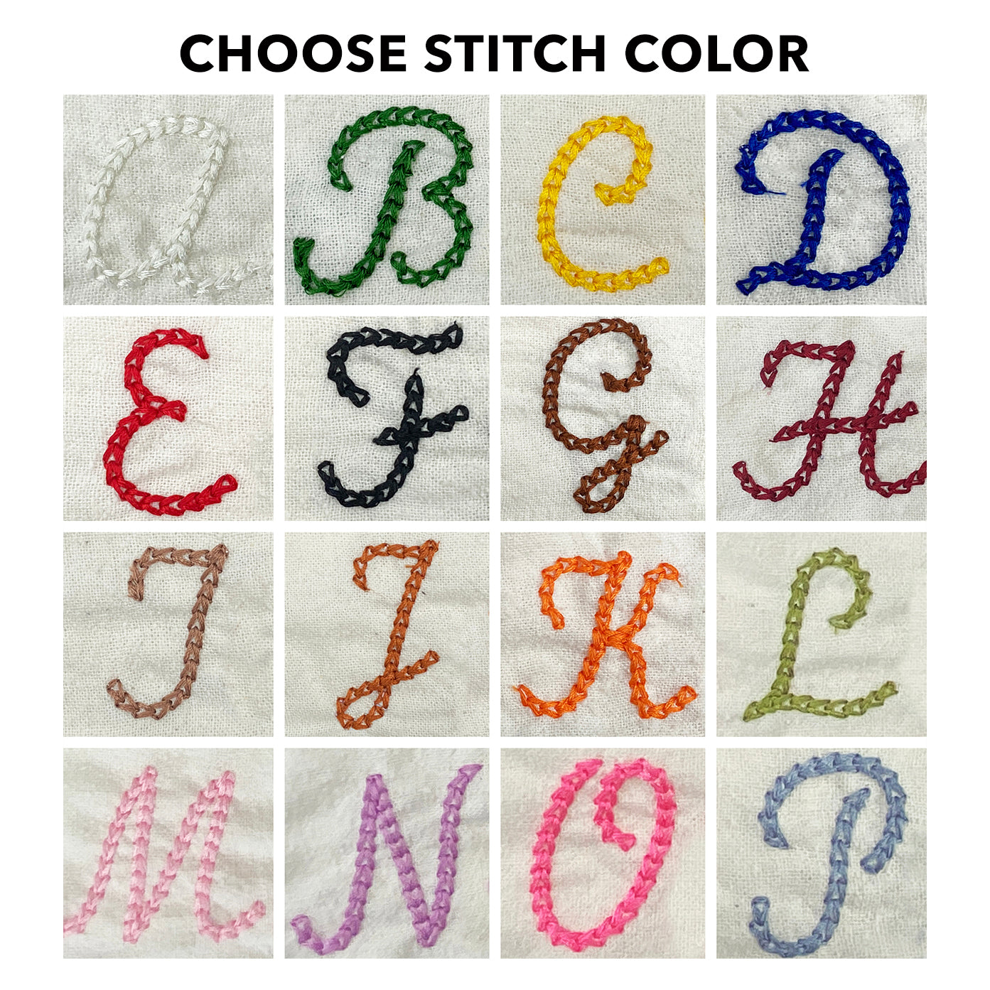 Personalized Embroidery