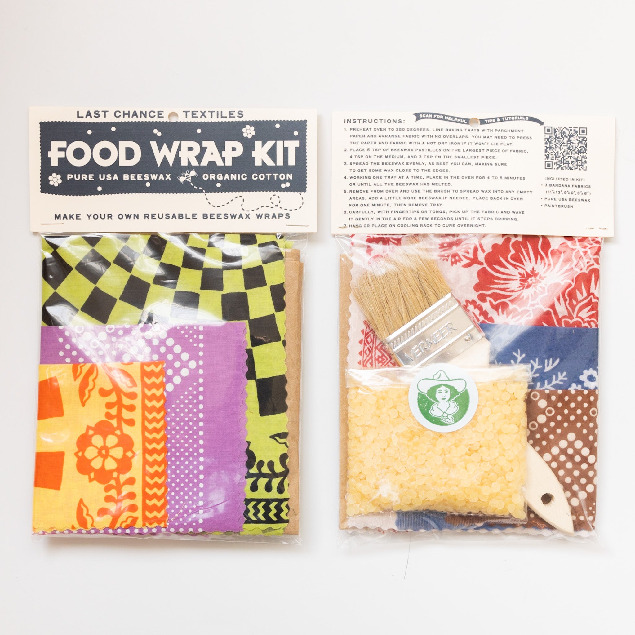 DIY KIT - Beeswax Food Wraps – lastchancetextiles
